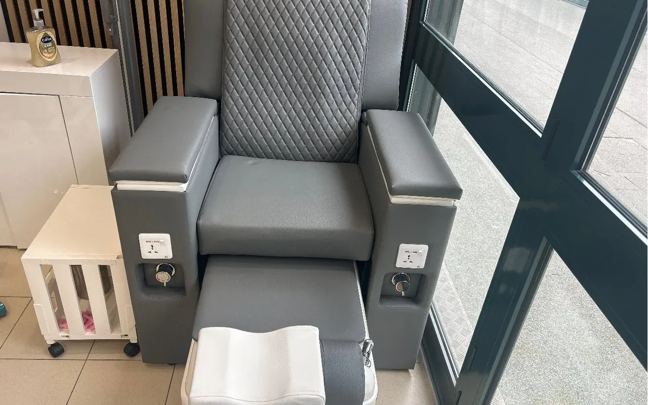 The pedicure chair at Tee Nails, Basildon
